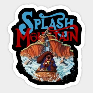 goodbye splash mountain Sticker